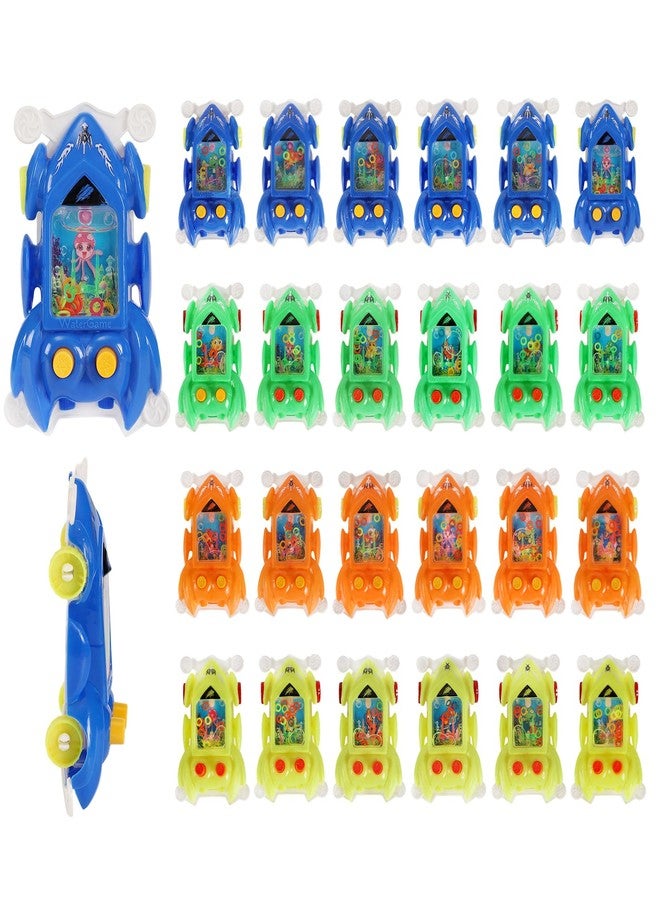 ROTEL 24 Pcs Water Ring Toss Handheld Games Race Car Party Favors Bulk Toys for Kids 3-5 4-8 8-12 Goodie Bags Stuffers Return Gifts for Kids Birthday Classroom Prize Box Rewards Party Supplies - Image 1